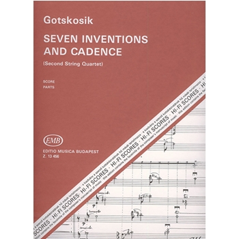 Seven Inventions and Cadence (Second String Quartet)