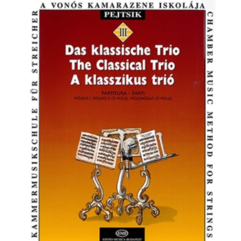 CHAMBER MUSIC METHOD FOR STRINGS Vol.3 The Classical Trio