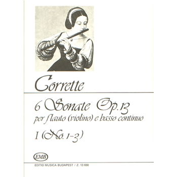 6 Sonate per flauto (violino) e basso continuo Vol.1