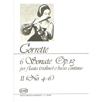 6 Sonate per flauto (violino) e basso continuo Vol.2