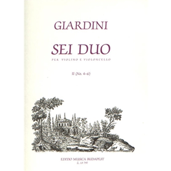 Sei duo per violino e violoncello Vol.2 (No. 4-6)