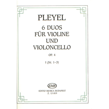 6 Duos Vol.1 for violin and violoncello (No. 1-3)