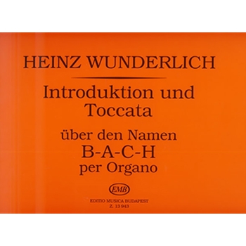 Introduktion und Toccata uber den Namen B-A-C-H