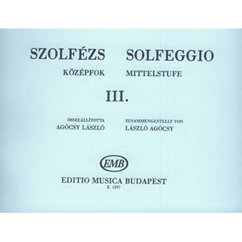 SOLFEGGIO Vol.3 Medium Grade