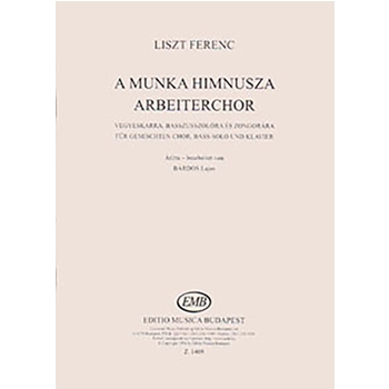 Arbeiterchor (Workers' Chorus) for mixed choir, bass solo and piano