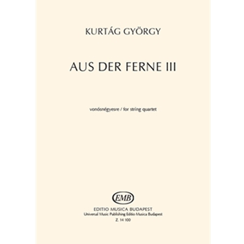 Aus der Ferne III for string quartet