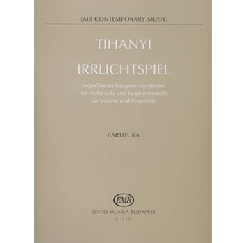 Irrlichtspiel for violin solo and large ensemble