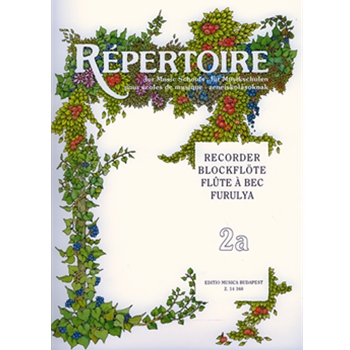 Repertoire for Music Schools - Recorder Vol.2a