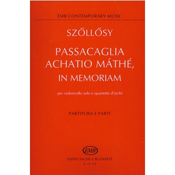 Passacaglia Achatio Mathe in memoriam