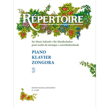 Repertoire for Music Schools - Piano Vol.3