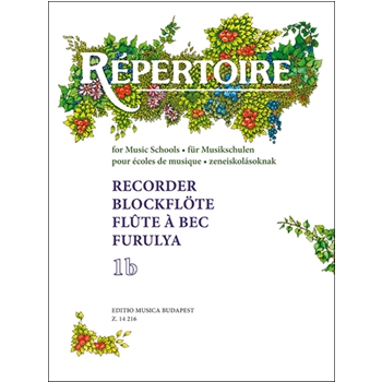 Repertoire for Music Schools - Recorder Vol.1b