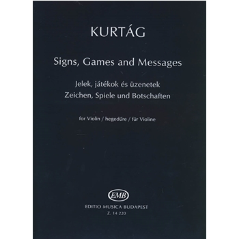Signs, Games and Messages for Violin