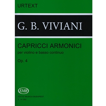 Capricci armonici per violino e basso continuo