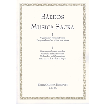 Musica Sacra for mixed voices Vol.I/1 Christmas and Easter season