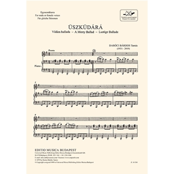 Uszkudara - A Merry Ballad for male or female voices
