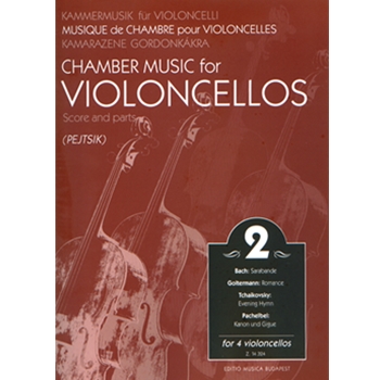 Chamber Music for violoncellos Vol.2 for 4 violoncellos