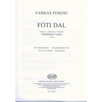 Foti dal for mixed chorus