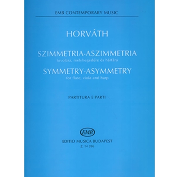 Symmetry-Asymmetry for flute, viola and harp