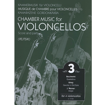 Chamber music for violoncellos Vol.3 for 4 violoncellos