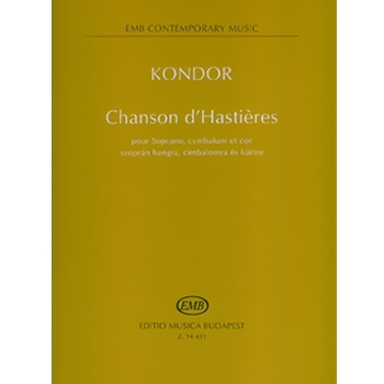 Chanson d'Hastieres pour Soprano, cymbalum et cor