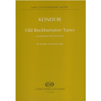 Old Bockhampton Tunes on poems by Thomas Hardy for female voice and violin