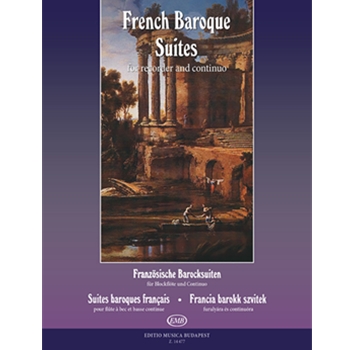 French Baroque Suites for recorder and continuo