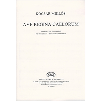 Ave Regina caelorum for female choir