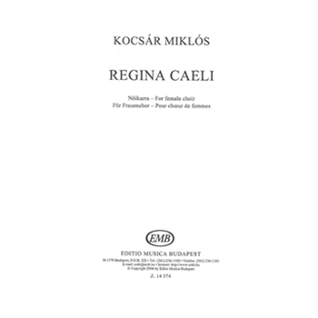 Regina caeli for female choir