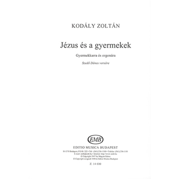 Jezus es a gyermekek gyermekkarra es orgonara