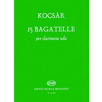 15 Bagatelle per clarinetto solo