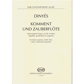 Komment und Zauberflote for mezzo-soprano, ad lib. flute, violin, violoncello and piano