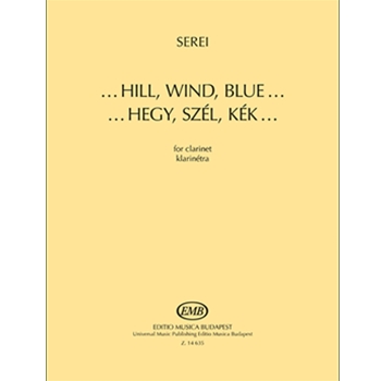 ...Hill, Wind, Blue... for clarinet
