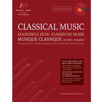 Classical Music For three violins and cello or string quartet or children-s string orchestra