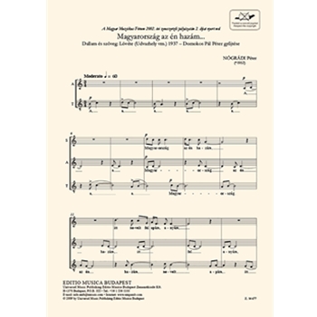 Magyarorszag az en hazam... Dallam es szoveg: Lovete (Udvarhely vm.) 1937 - Domokos Pal Peter gyujtese