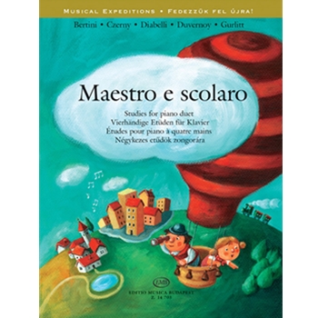 Maestro e scolaro Studies for piano duet (Bertini, Czerny, Diabelli, Duvernoy, Gurlitt)