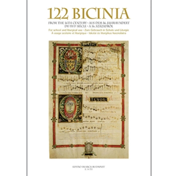 122 BICINIA from the 16th century for school and liturgical use