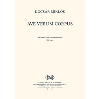 Ave verum corpus for female choir