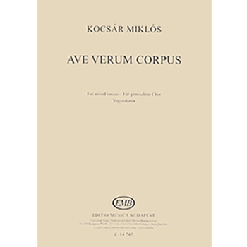 Ave verum corpus for mixed voices