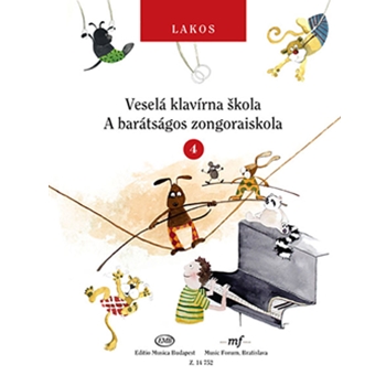 Vesela klavirna skola Vol.4 (Slovak-Hungarian edition)