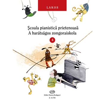 Scoala pianistica prietenoasa Vol.4 (Romanian-Hungarian edition)