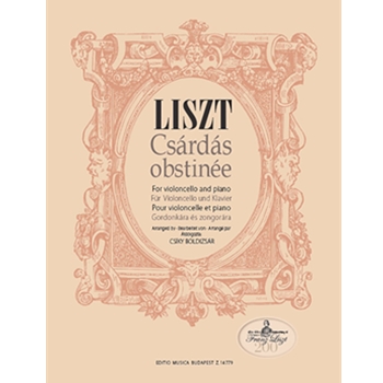 Csardas obstinee for violoncello and piano