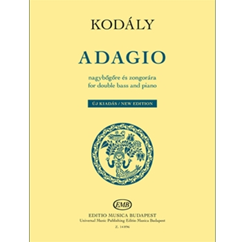 Adagio for double bass and piano New Edition