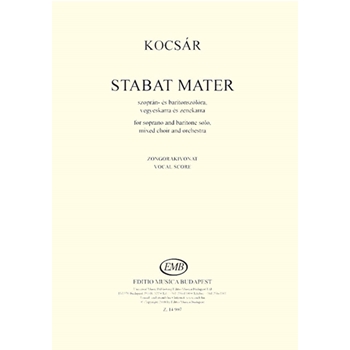 Stabat Mater for soprano and baritone solo, mixed choir and orchestra