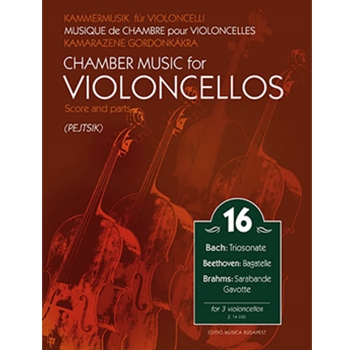 Chamber Music for Violoncellos Vol.16 for 3 violoncellos