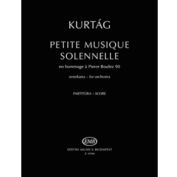 Petite musique solennelle en hommage a Pierre Boulez 90