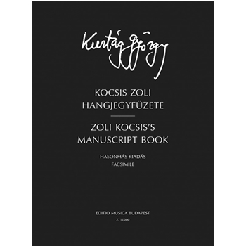 Zoli Kocsis's manuscript book Facsimile numbered edition