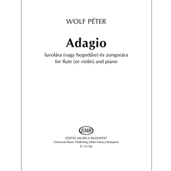Adagio for flute (or violin) and piano