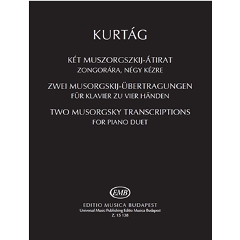 Two Musorgsky Transcriptions for piano duet