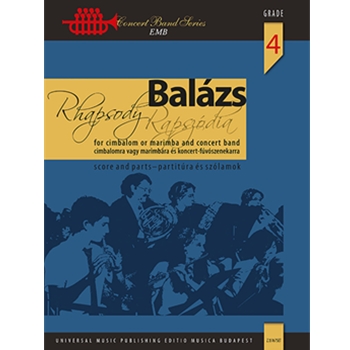 Rhapsody for cimbalom or marimba and concert band