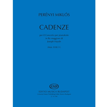 Cadenze per il Concerto per pianoforte in Re maggiore di Joseph Haydn (Hob. XVIII:11)